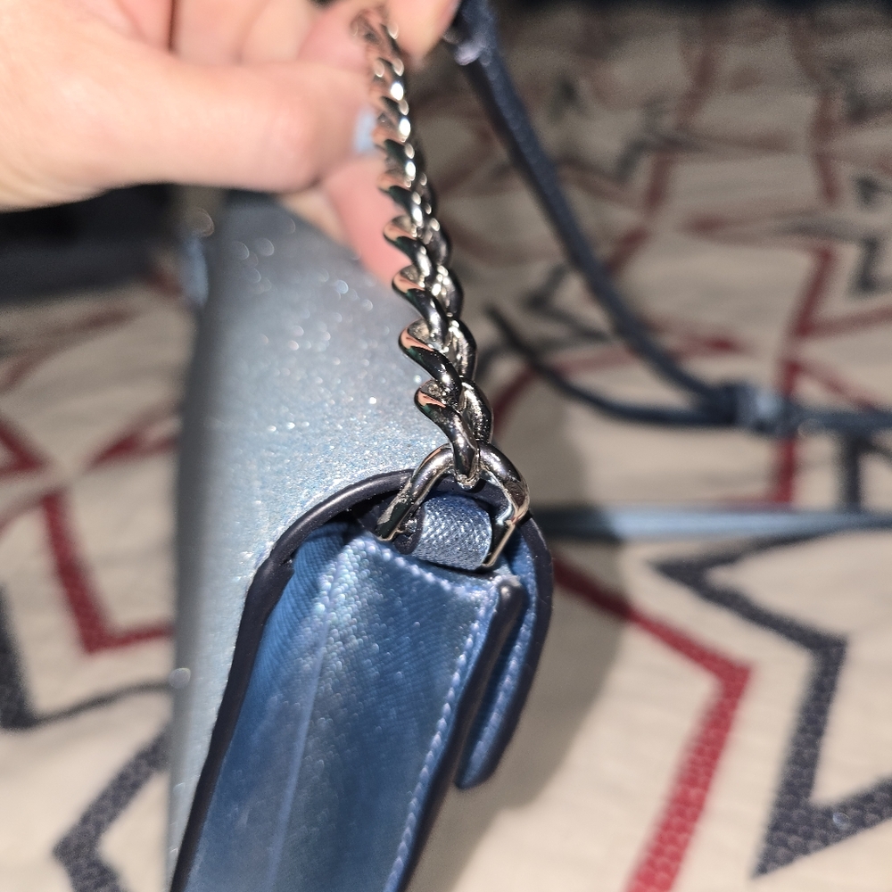 Kate Spade Frosty Sky Tinsel Flap  Crossbody - Picture 5 of 9